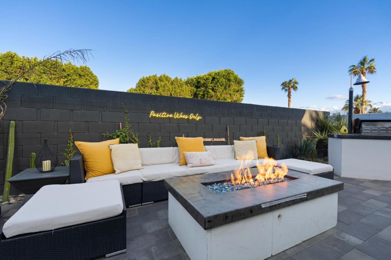 Desert Paradise Salt Water Pool & Spa 1 Mile To Coachella Fest إنديو المظهر الخارجي الصورة